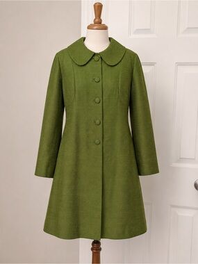 Vintage Early 1960’s Mod Dress Coat